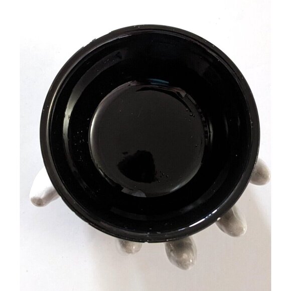 New Ashland Spiderweb Bowl Halloween Tabletop Decor Skeleton Hand Ceramic 5* 3" - Picture 5 of 5